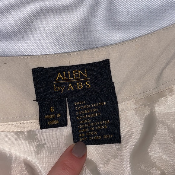 Allen by A.B.S Trousers | High Waisted Slacks Trendy Business Pants | Size 6 - Picture 2 of 9